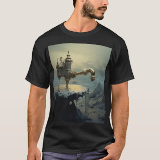 camiseta mística surreal pobre en agua