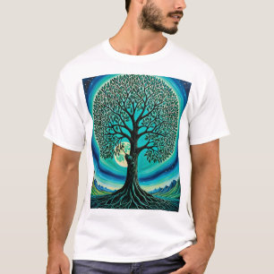 Camiseta Místico árbol de la vida Mono-Shirt
