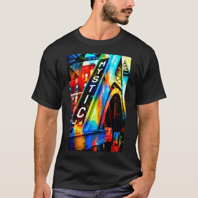 Camiseta Místico colorido (Anverso)