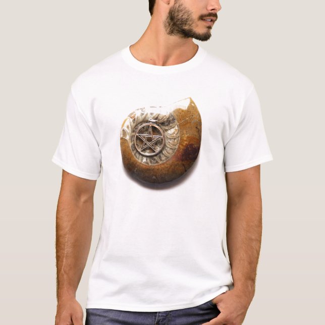 Camiseta Místico de Wiccan en la moda sostenible viva del (Anverso)