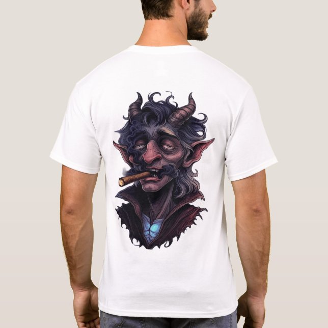 Camiseta Místico Goul con Cuernos (Reverso)