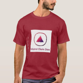 Camiseta Mistrot Chain Store Burgundy TSHIRT