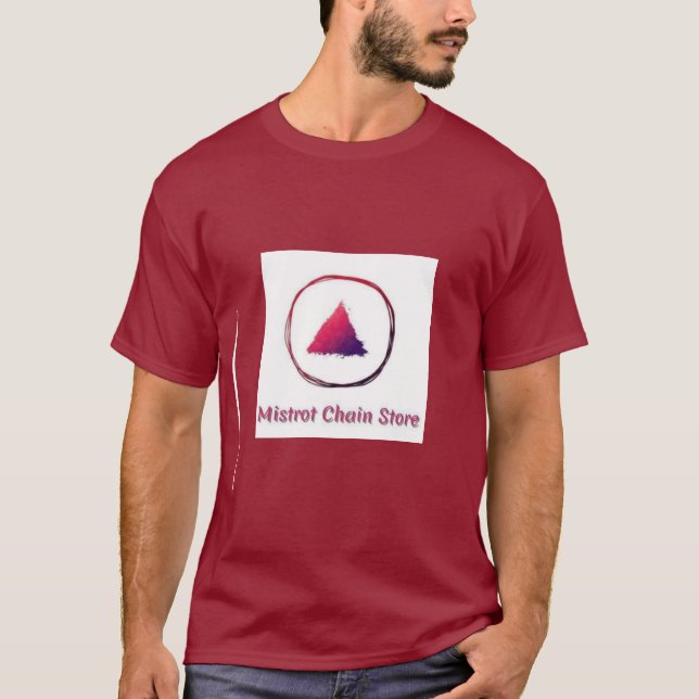 Camiseta Mistrot Chain Store Burgundy TSHIRT (Anverso)