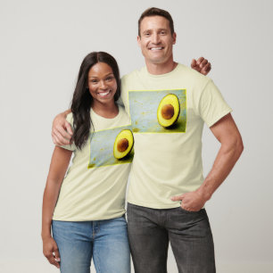 Camiseta "Mitad aguacate" Foto Cute. ¡Hazte con una en Zazz