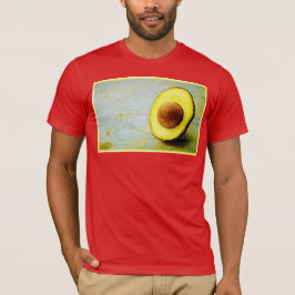 Camiseta "Mitad aguacate" Foto Cute. ¡Hazte con una en Zazz