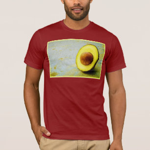 Camiseta "Mitad aguacate" Foto Cute. ¡Hazte con una en Zazz