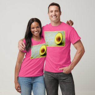 Camiseta "Mitad aguacate" Foto Cute. ¡Hazte con una en Zazz