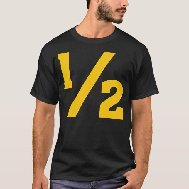 Camiseta Mitad - Ámbar (Anverso)