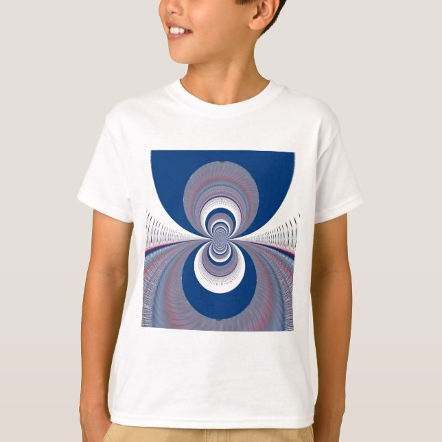 Camiseta Mitad Azul (Anverso)