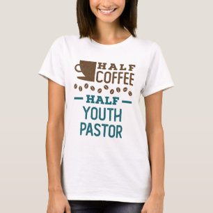 Camiseta Mitad café mitad pastor juvenil