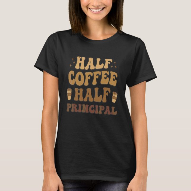Camiseta Mitad Café Mitad principal (Anverso)