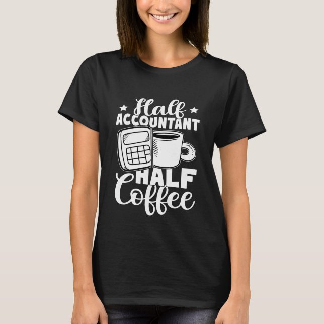 Camiseta Mitad Contador Mitad Café (Anverso)