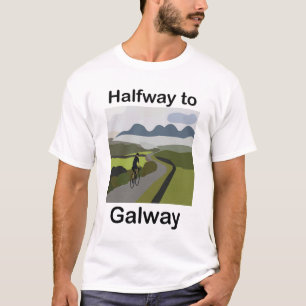 Camiseta Mitad de camino a Galway Viaje por carretera