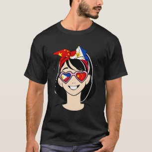 Camiseta Mitad de filipino chino Chica Filipinas China