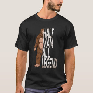 Camiseta Mitad Hombre Todas las Leyendas Cryptozoología Par