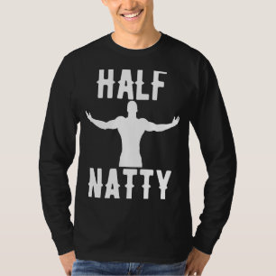CAMISETA MITAD NATURAL FITNESS MEME GIMNASIO ENTRENAMIENTO