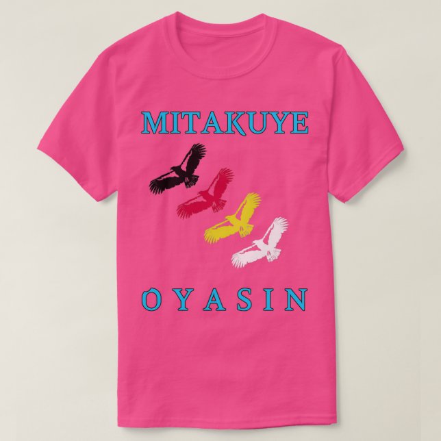 Camiseta Mitakuye Oyasin  (Diseño del anverso)