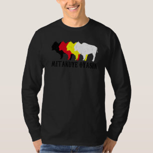 Camiseta Mitakuye Oyasin Oglala Lakota Sioux Chief