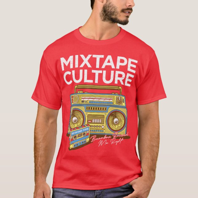 Camiseta Mitape Culture Retro Boombo Music Vibe Design fami (Anverso)