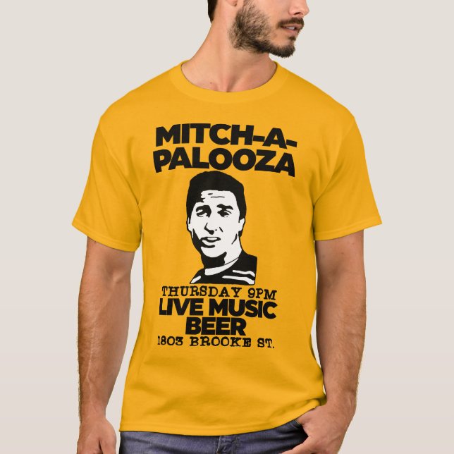 Camiseta Mitch-A-Palooza - Fiesta de la Escuela de Cine de  (Anverso)