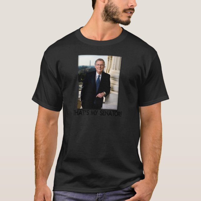 Camiseta ¡Mitch McConnell, de que es mi senador! (Anverso)