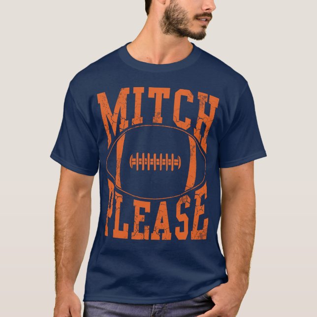 Camiseta Mitch por favor fútbol (Anverso)