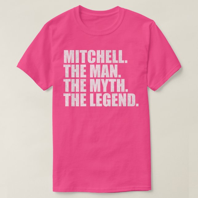 Camiseta MitchellMitchell Name Mitchell dado su nombre (Diseño del anverso)