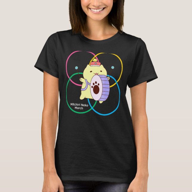 Camiseta Mitchiri Neko March Circle4 (Anverso)