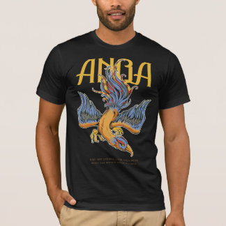 Camiseta mítica Anqa - Fénix de la llama eterna