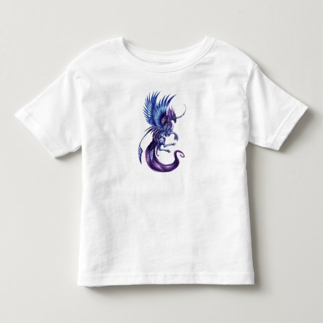 Camiseta mítica del dragón: desencadena tu incendi (Anverso)
