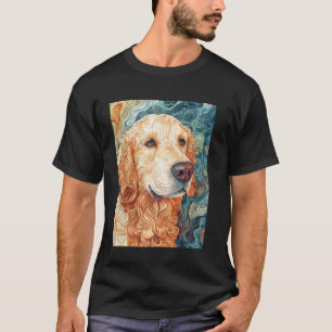 Camiseta Mítica Radiancia Dorada u2013 Retriever Dorado Cap