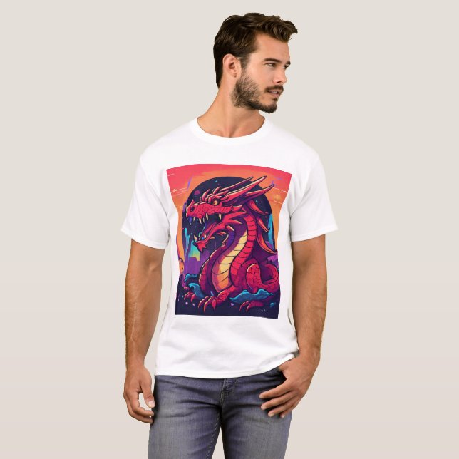 Camiseta Mítico caos Metalizado (Anverso completo)