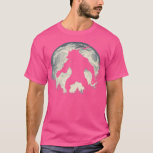 Camiseta Mítico folklore de Monstruo de la Luna de Werewolf