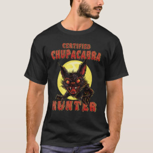 Camiseta Mítico Monstruo - Chupacabra Hunter - Mon Criptid