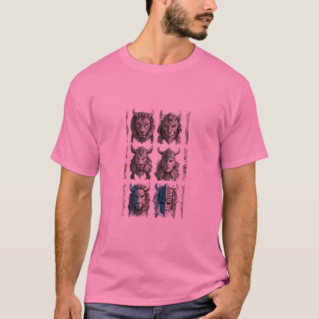Camiseta Mítico Warrior Tees pen_spark (Anverso)