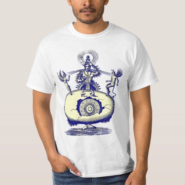 Camiseta Mito de creación (Anverso)
