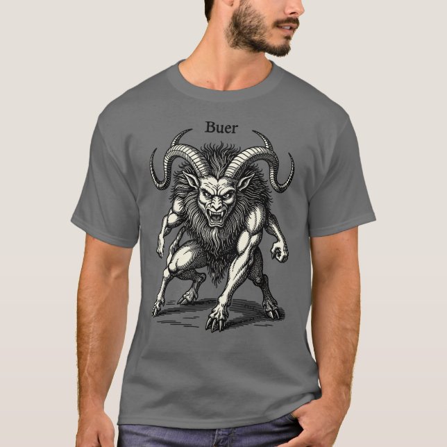Camiseta Mito Fiero Buer en Movimiento (Anverso)