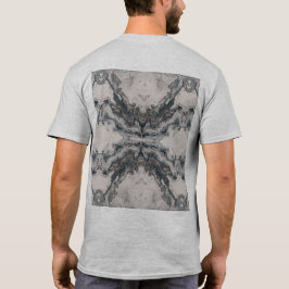 Camiseta Mito Nacido de la Piedra – Paisaje Oscuro Simétric