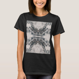 Camiseta Mito Nacido de la Piedra – Paisaje Oscuro Simétric