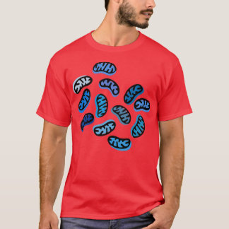Camiseta Mitochondria en azul