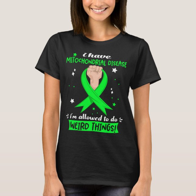 Camiseta Mitochondrial Disease Awareness Month Ribbon Gifts (Anverso)