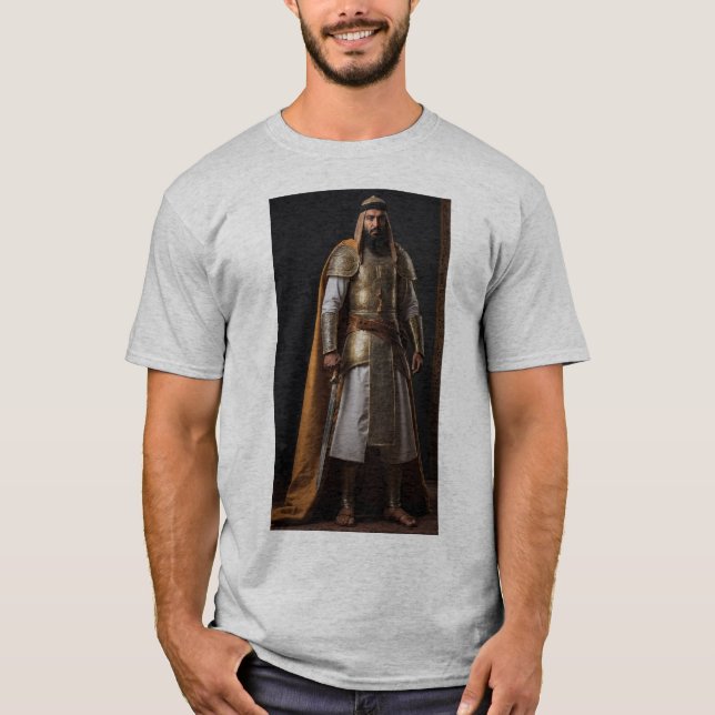 Camiseta Mitología árabe - Conquistador recto (Anverso)