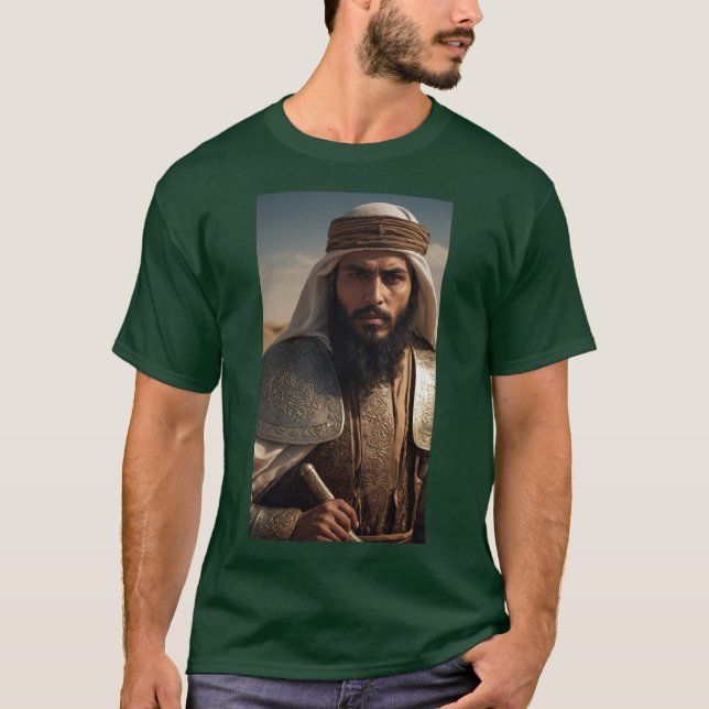 Camiseta Mitología árabe - El Califa fiel (Anverso)