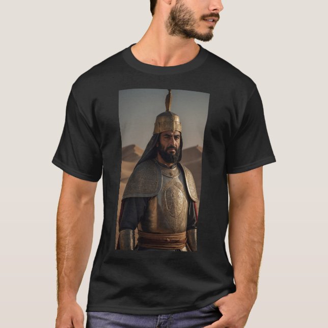 Camiseta Mitología árabe - El libertador (Anverso)