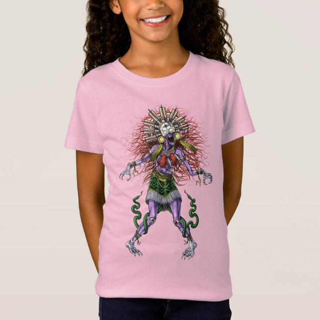 Camiseta Mitología azteca Deity Tzitzimitl (Anverso)