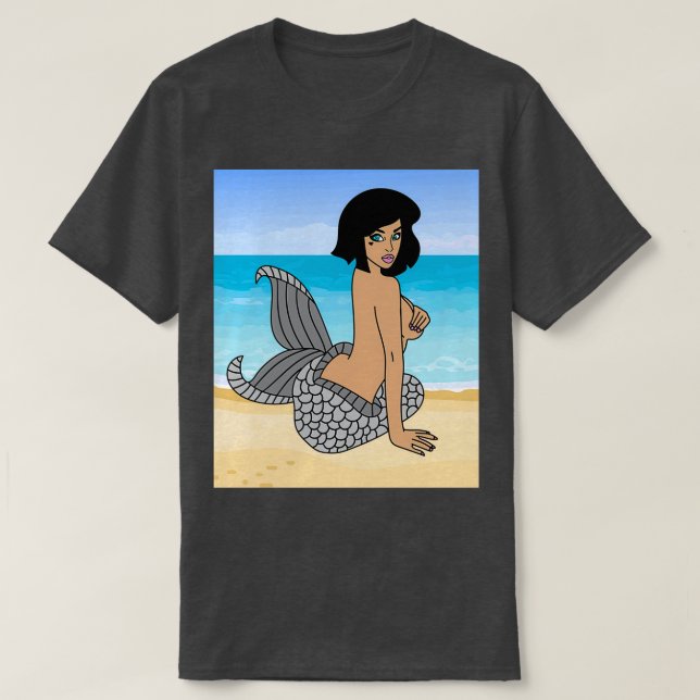 Camiseta Mitología de la Fabita de la Mermaid 5 (Diseño del anverso)