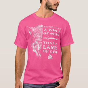 Camiseta Mitología De Lobo De Odin Norse