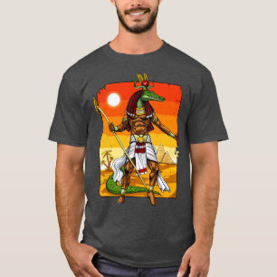 Camiseta Mitología egipcia Dios Sobek