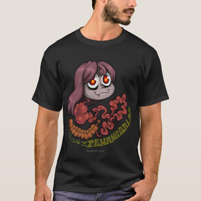 Camiseta MITOLOGÍA: El Penanggalan (Anverso)