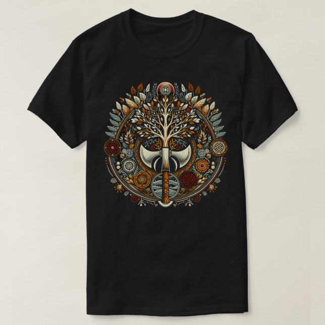 Camiseta Mitología eslava (Diseño del anverso)